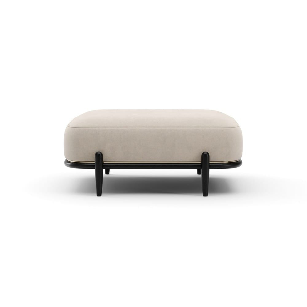 Caracole - Madera Ottoman - Oatmeal - UPH-025-043-A view 2
