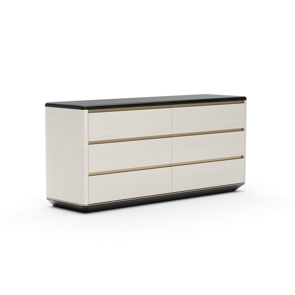Caracole - Madera Plinth Dresser - Opal - CLA-025-016 view 1