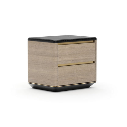 Caracole - Madera Plinth Nighstand - Chocolate - CLA-025-061 view 1