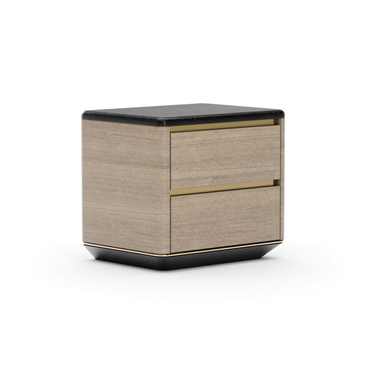 Caracole - Madera Plinth Nighstand - Chocolate - CLA-025-061 view 1