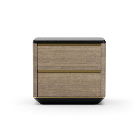 Caracole - Madera Plinth Nighstand - Chocolate - CLA-025-061 view 2