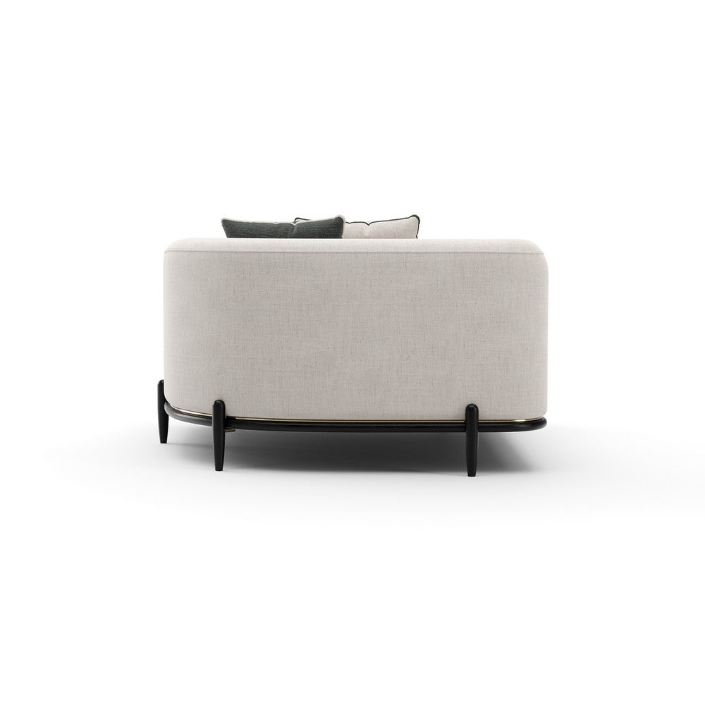 Caracole - Madera Raf Chaise - Oatmeal - UPH-025-RH3-A view 4