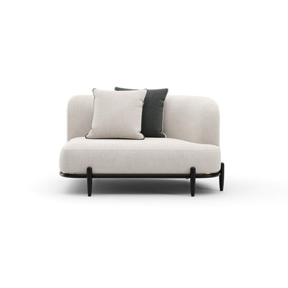 Caracole - Madera Raf Loveseat - Oatmeal - UPH-025-RL3-A view 2