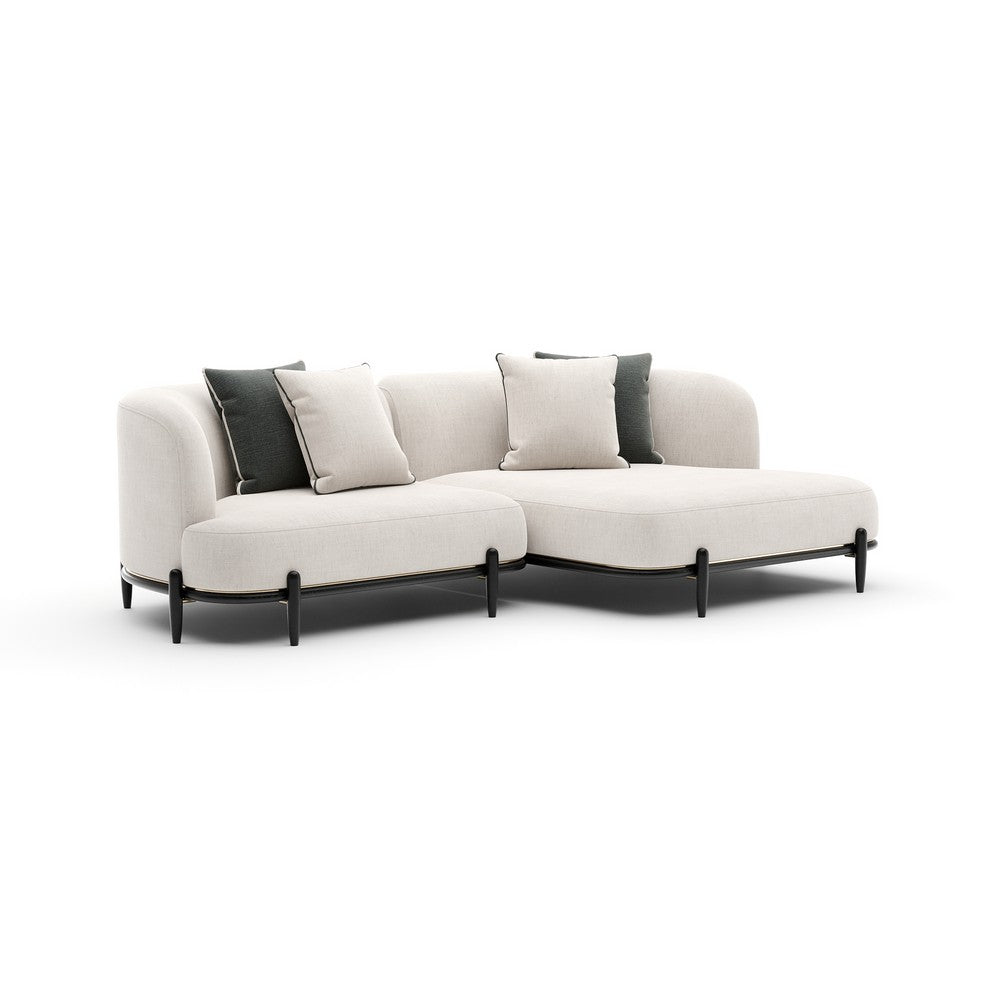Caracole - Madera Raf Small Chaise Sectional - UPH-025-SEC14-A view 1