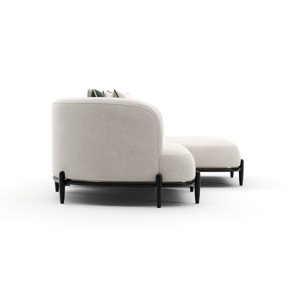 Caracole - Madera Raf Small Chaise Sectional - UPH-025-SEC14-A view 3