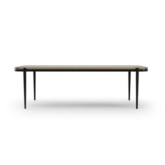 Caracole - Madera Rec Dining Table - Chocolate - CLA-025-201 view 2