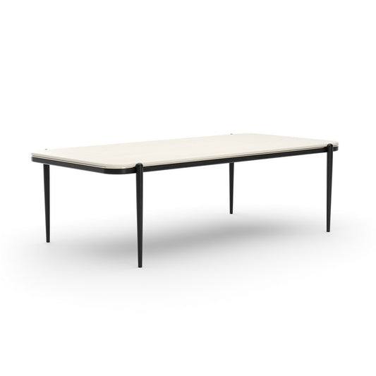 Caracole - Madera Rec Dining Table - Opal - CLA-025-2013 view 1