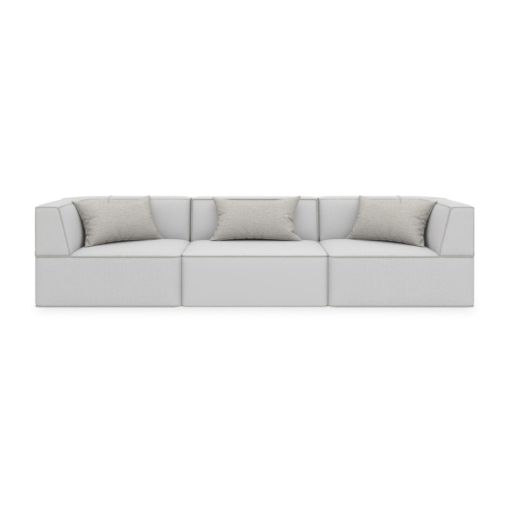 Caracole - Marbella 3Pc Sofa Ivory - M150-023-SEC2-B view 1