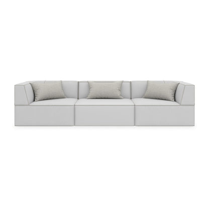 Caracole - Marbella 3Pc Sofa Ivory - M150-023-SEC2-B view 1