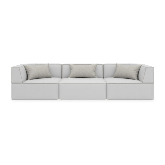 Caracole - Marbella 3Pc Sofa Ivory - M150-023-SEC2-B view 1