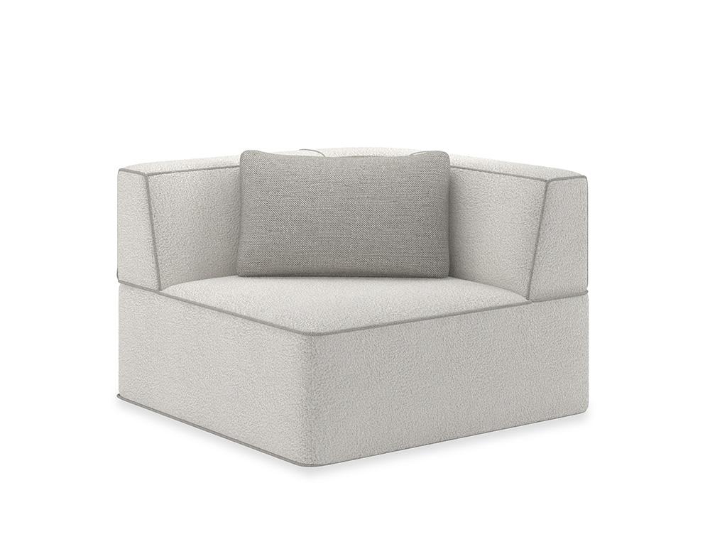 Caracole - Marbella Corner Wedge - Corner Sofa - M150-023-WE1-B veiw 5