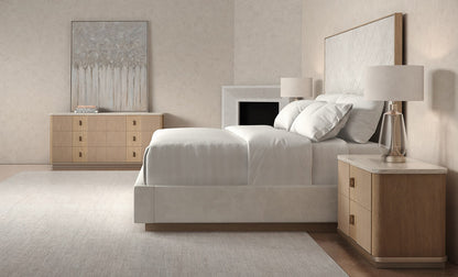 Caracole - Meet U In The Middle Queen Bed - CLA-5423-102-C