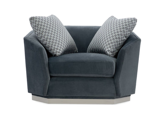 Caracole - Modern Expressions Swivel Chair & 1/2 - M120-420-031-A veiw 2