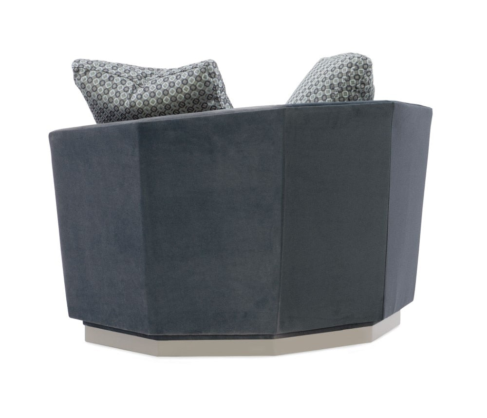 Caracole - Modern Expressions Swivel Chair & 1/2 - M120-420-031-A veiw 4