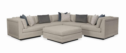 Caracole - Modern Fusion 6 Piece Sectional with Cocktail Ottoman - M050-017-SEC2-A veiw 1