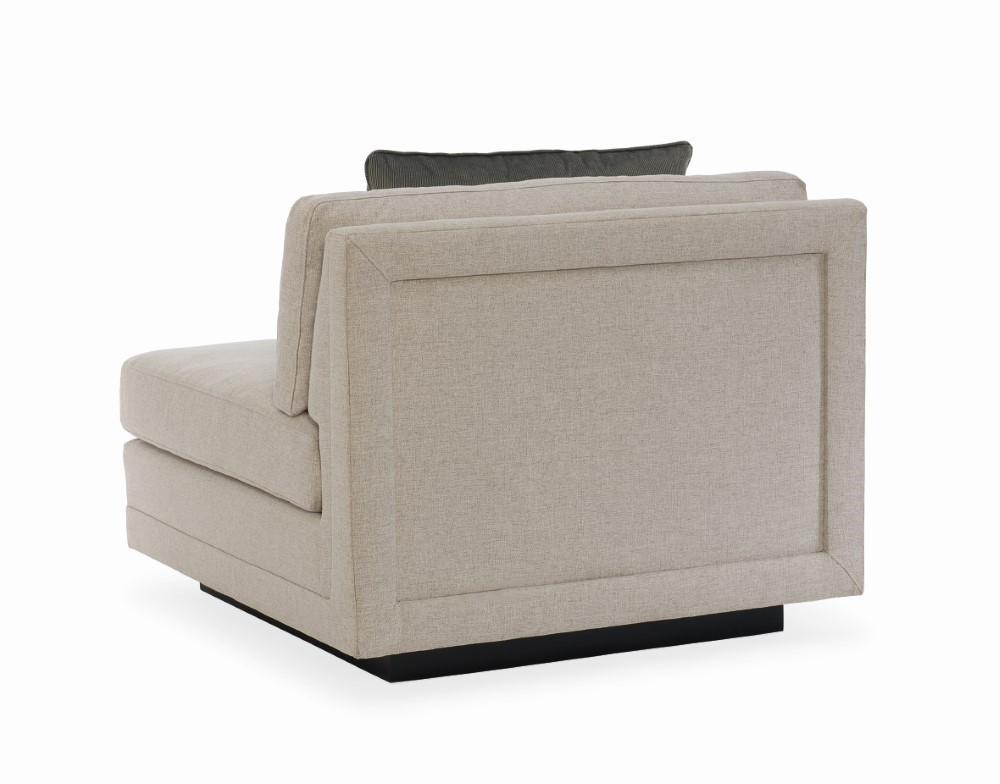 Caracole - Modern Fusion Armless Chair - M050-017-AC1-A veiw 2