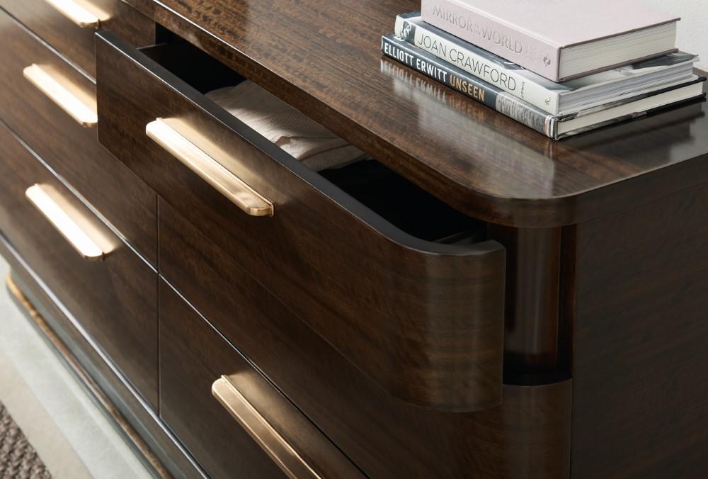 Caracole - Modern Streamline 6 Drawer Dresser - M023-417-011_CLOSEOUT veiw 3