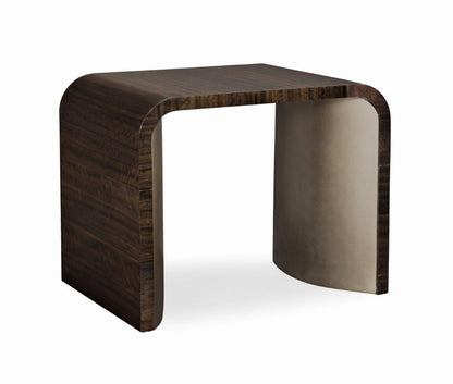 Caracole - Modern Streamline End Table with Pedestal Interiors - M021-417-414 veiw 1