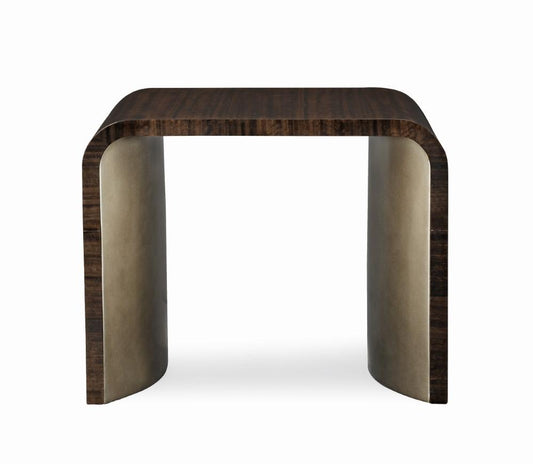 Caracole - Modern Streamline End Table with Pedestal Interiors - M021-417-414 veiw 2