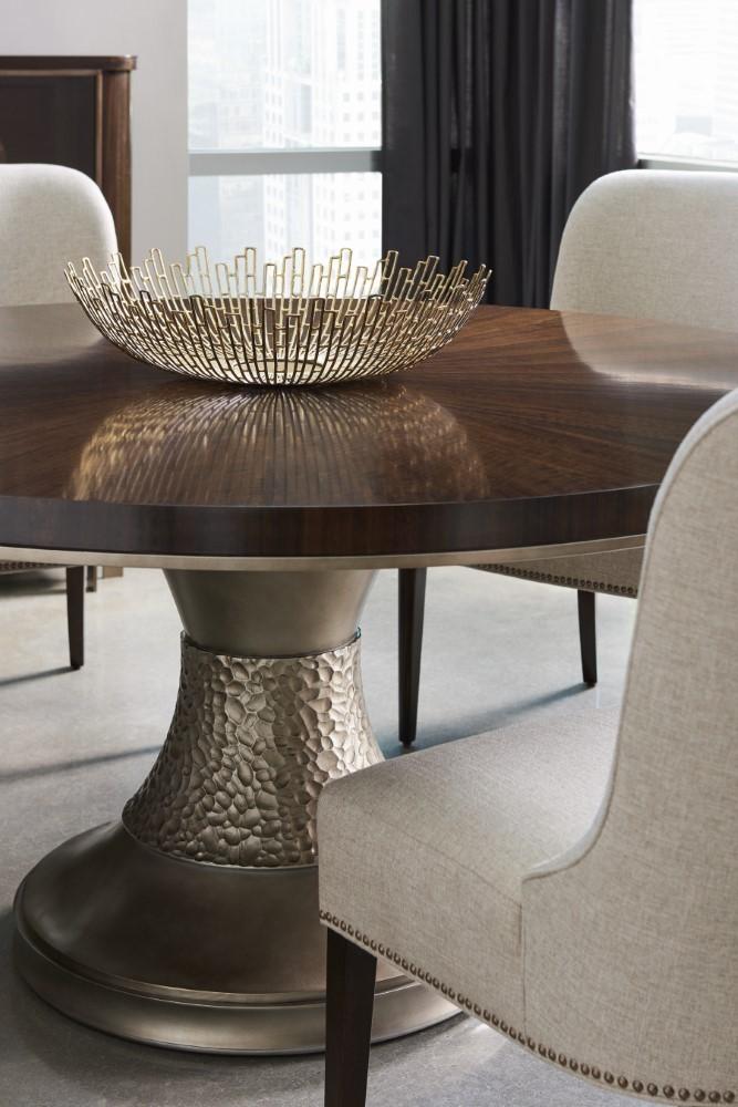Caracole - Modern Streamline Round Dining Table - M022-417-202 veiw 3