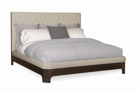 Caracole - Modern Streamline Upholstered Queen Bed - M023-417-101 veiw 1