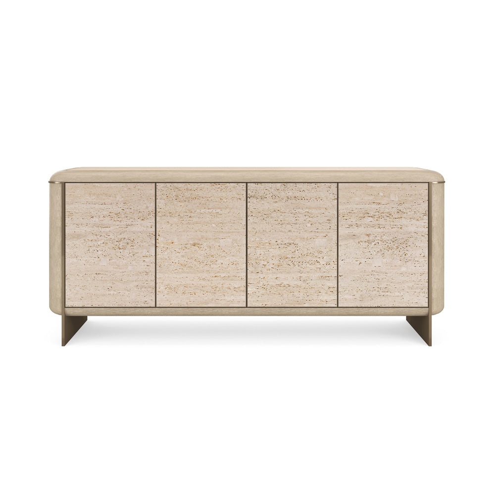 Caracole - Mojave Console in Sun Drenched Oak - CLA-024-532