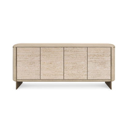 Caracole - Mojave Console in Sun Drenched Oak - CLA-024-532