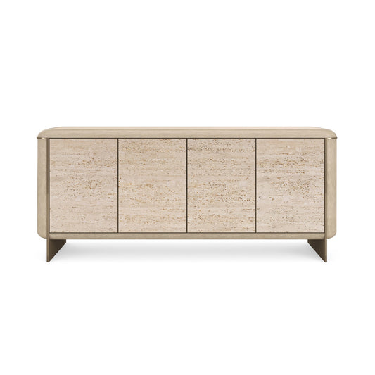 Caracole - Mojave Console in Sun Drenched Oak - CLA-024-532