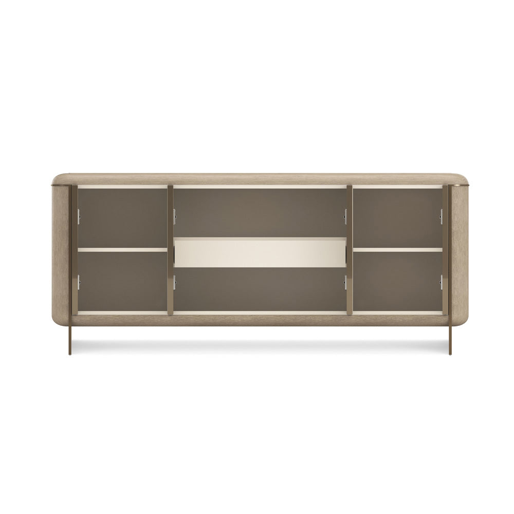 Caracole - Mojave Console in Sun Drenched Oak - CLA-024-532