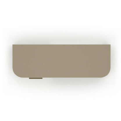 Caracole - Oblique Desk in Soft Silver Paint Gloss - CLA-024-451