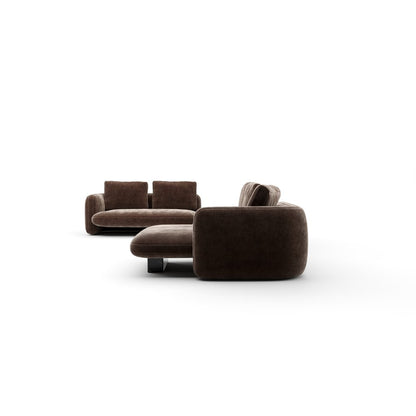 Caracole - Overlap 5Pc Left Sectional Dark Taupe - UPH-425V-SEC30-A view 3