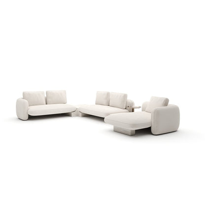Caracole - Overlap 5Pc Left Sectional Ecru - UPH-425V-SEC30-B view 1