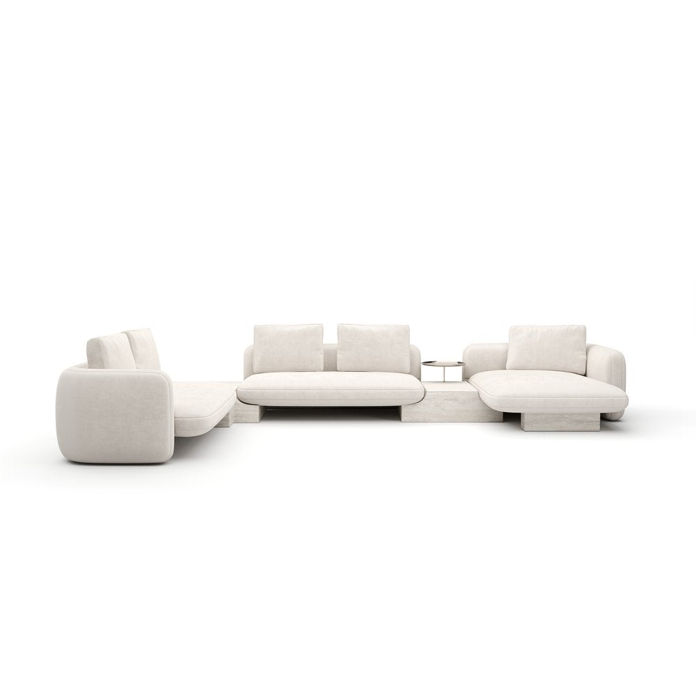 Caracole - Overlap 5Pc Left Sectional Ecru - UPH-425V-SEC30-B view 2