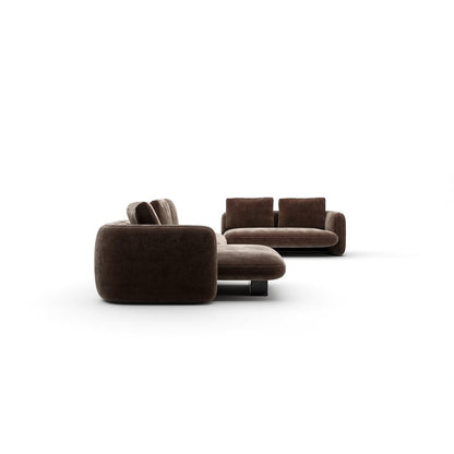 Caracole - Overlap 5Pc Right Sectional Dark Taupe - UPH-425V-SEC31-A view 3