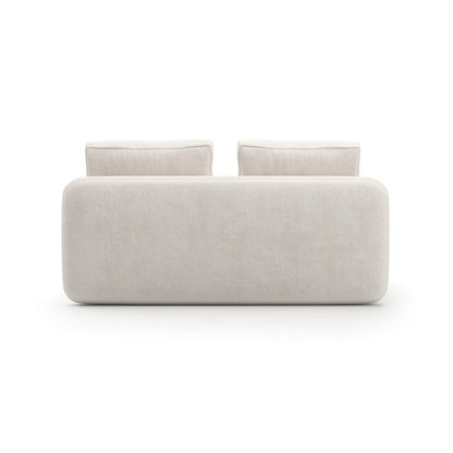 Caracole - Overlap Armless Loveseat Ecru - UPH-425V-AL5-B view 4