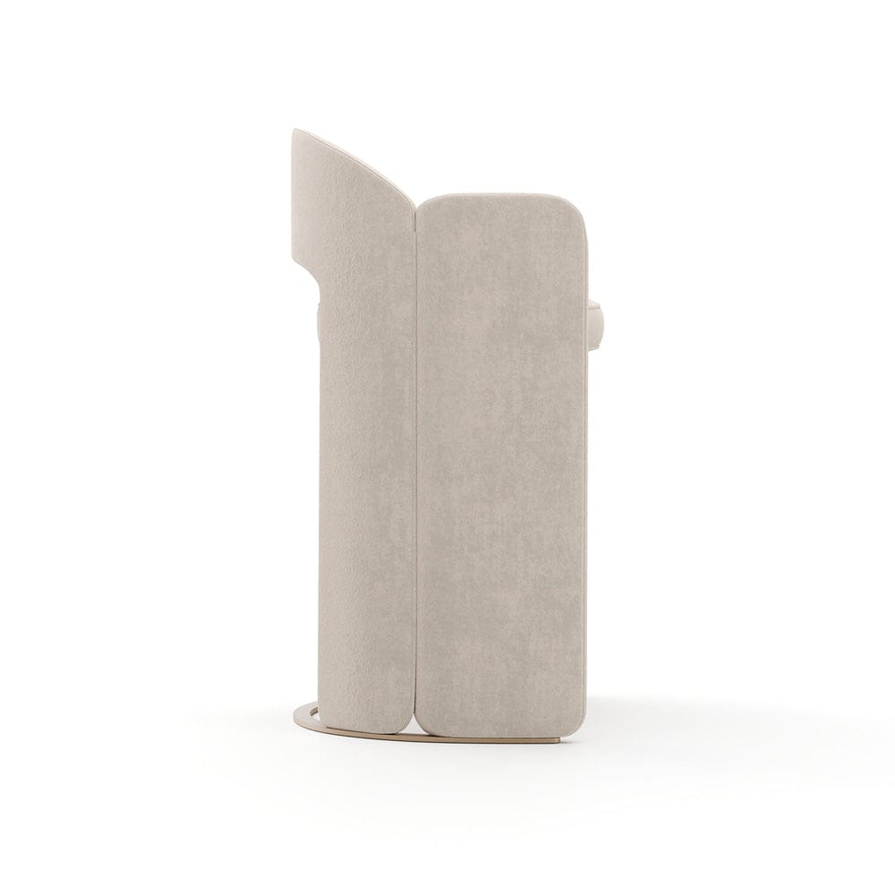 Caracole - Overlap Bar Stool Ivory - CLA-425V-301 view 3