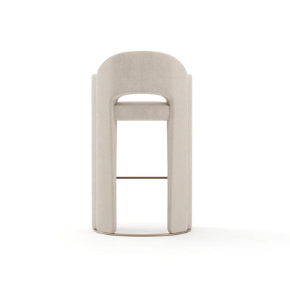 Caracole - Overlap Bar Stool Ivory - CLA-425V-301 view 4