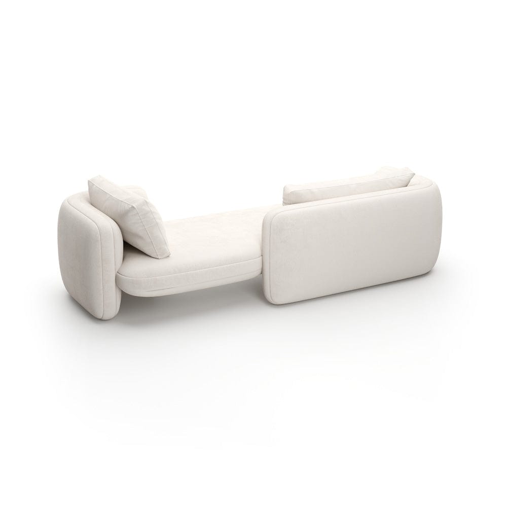 Caracole - Overlap Bedroom Chaise Ecru - UPH-425V-072-B view 4
