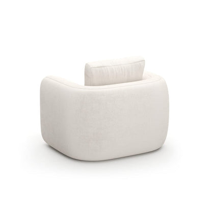 Caracole - Overlap Chair Ecru - UPH-425V-032-B view 4