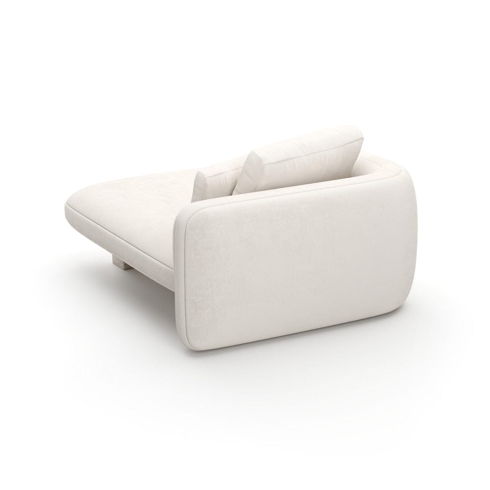 Caracole - Overlap Laf Chaise Ecru - UPH-425V-LH5-B view 4