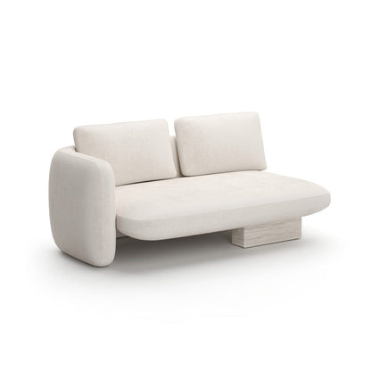 Caracole - Overlap Laf Loveseat Ecru - UPH-425V-LL5-B view 1