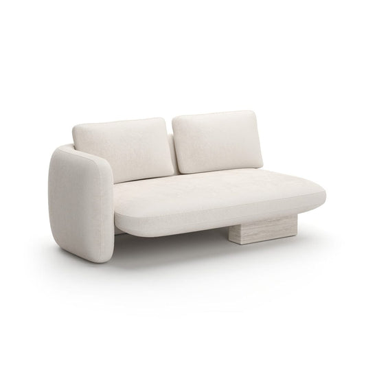 Caracole - Overlap Laf Loveseat Ecru - UPH-425V-LL5-B view 1