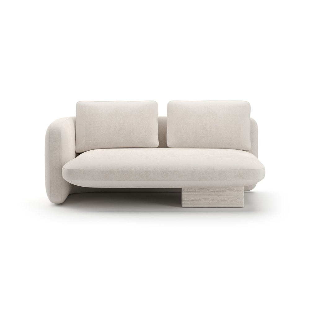 Caracole - Overlap Laf Loveseat Ecru - UPH-425V-LL5-B view 2