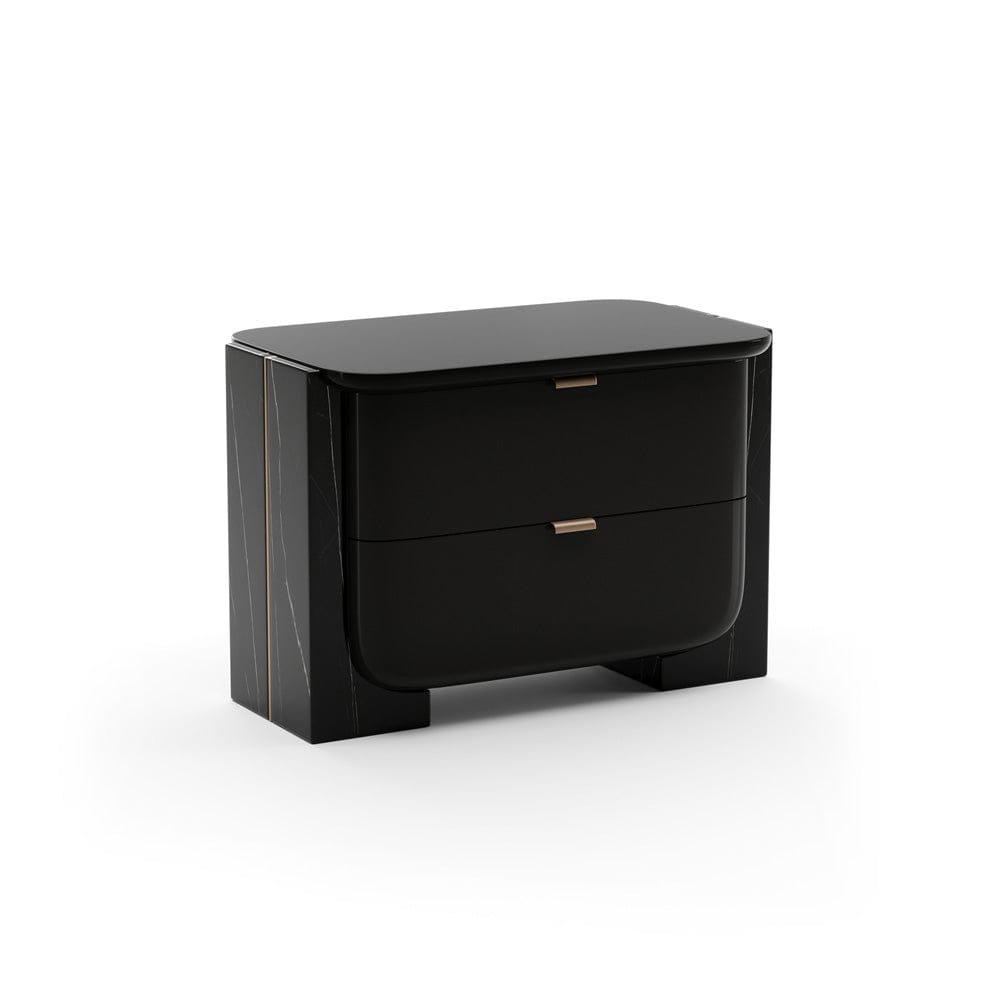Caracole - Overlap Large Nightstand Dark - CLA-425V-0617 view 1