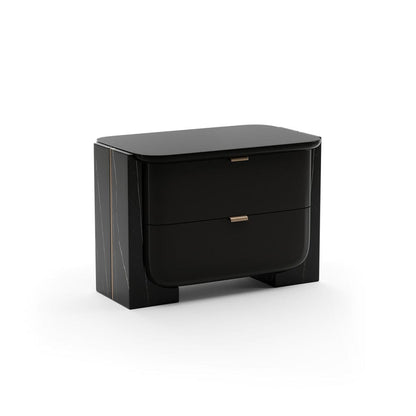 Caracole - Overlap Large Nightstand Dark - CLA-425V-0617 view 1