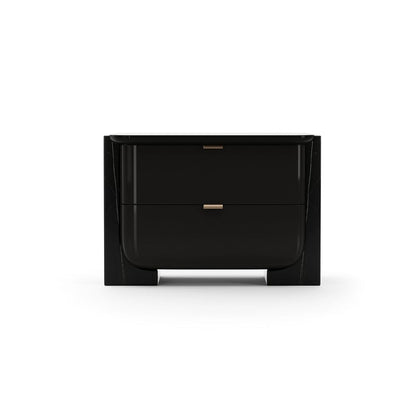 Caracole - Overlap Large Nightstand Dark - CLA-425V-0617 view 2