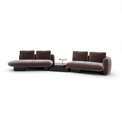 Caracole - Overlap Left Bumper Sectional Dk Taupe - UPH-425V-SEC2-A view 2