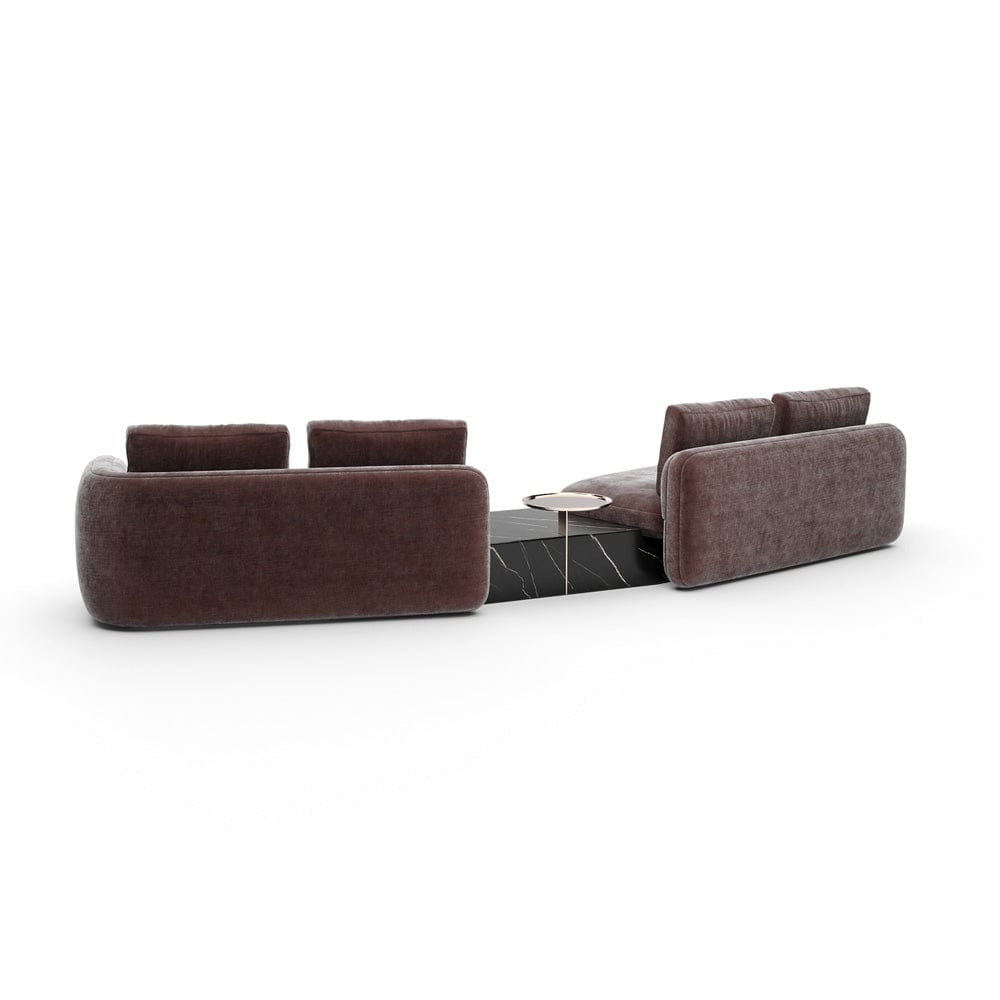 Caracole - Overlap Left Bumper Sectional Dk Taupe - UPH-425V-SEC2-A view 4