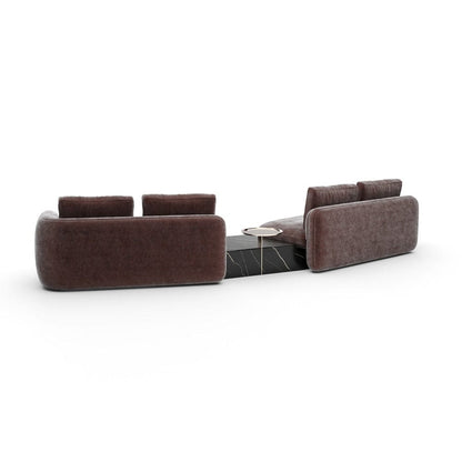 Caracole - Overlap Left Bumper Sectional Dk Taupe - UPH-425V-SEC2-A view 4