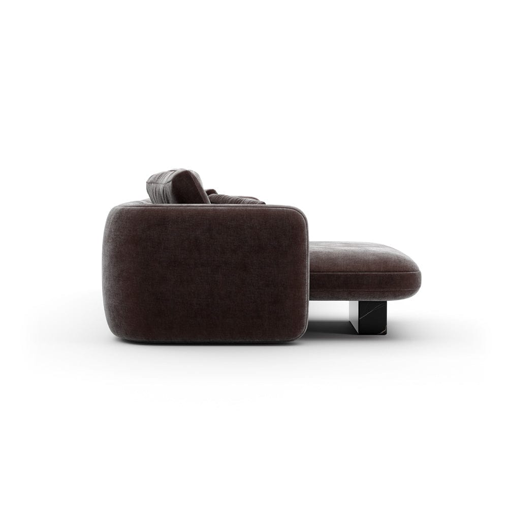 Caracole - Overlap Left Chaise Sec Small Dk Taupe - UPH-425V-SEC6-A view 3